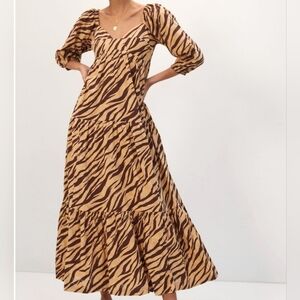Anthropologie Blossom Maxi Dress NWT Size Small